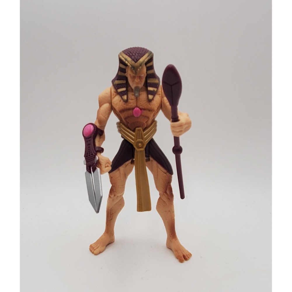 Vintage 1997 Kenner Evil Shabti Trooper Mummies Alive Action Figure Accessories